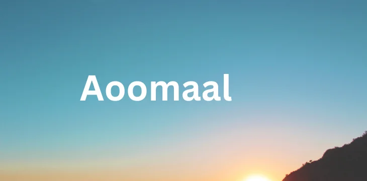 Aoomaal